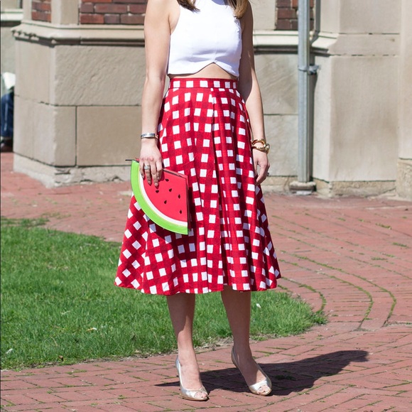 Rare!! Kate Spade Watermelon Clutch - Picture 4 of 15